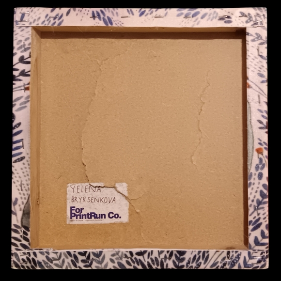 Elephant Wall Art Decor 11.5" x 11.5" - Picture 2 of 2